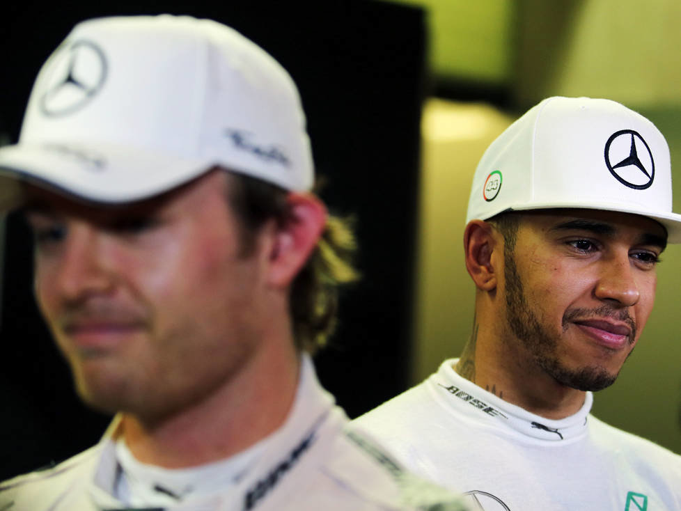 Nico Rosberg, Lewis Hamilton