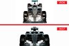 Bild zum Inhalt: Fotostrecke: Formel-1-Autos 2016 im Vorgänger-Check