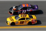 Kyle Busch (Gibbs) und Denny Hamlin (Gibbs) 