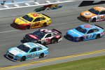 Danica Patrick (Stewart/Haas), Austin Dillon (Childress) und Joey Logano (Penske) 