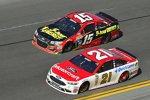 Ryan Blaney (Wood) und Clint Bowyer (HScott) 