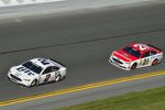 Brad Keselowski (Penske) und Ryan Blaney (Wood) 