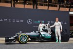 Nico Rosberg (Mercedes) und Lewis Hamilton (Mercedes) 