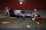 Romain Grosjean (Haas) und Esteban Gutierrez (Haas) 