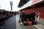 Romain Grosjean (Haas) und Esteban Gutierrez (Haas) 