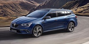 Genf 2016: Renault Mégane Grandtour lenkt mit allen Vieren