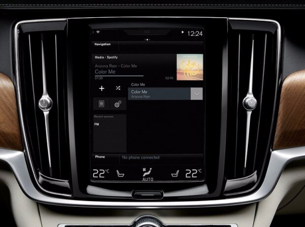 Titel-Bild zur News: Volvo integriert den Musik-Streamingdienst Spotify in sein Bediensystem Sensus