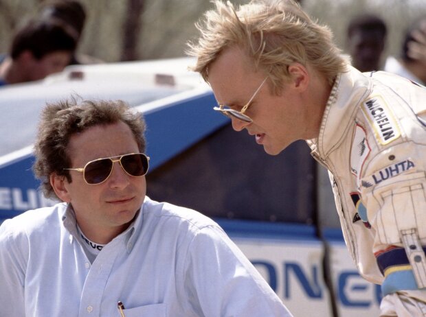 Jean Todt, Ari Vatanen, 1989 Jean Todt, Ari Vatanen, 1989