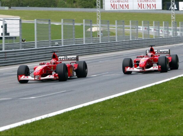 Rubens Barrichello, Michael Schumacher