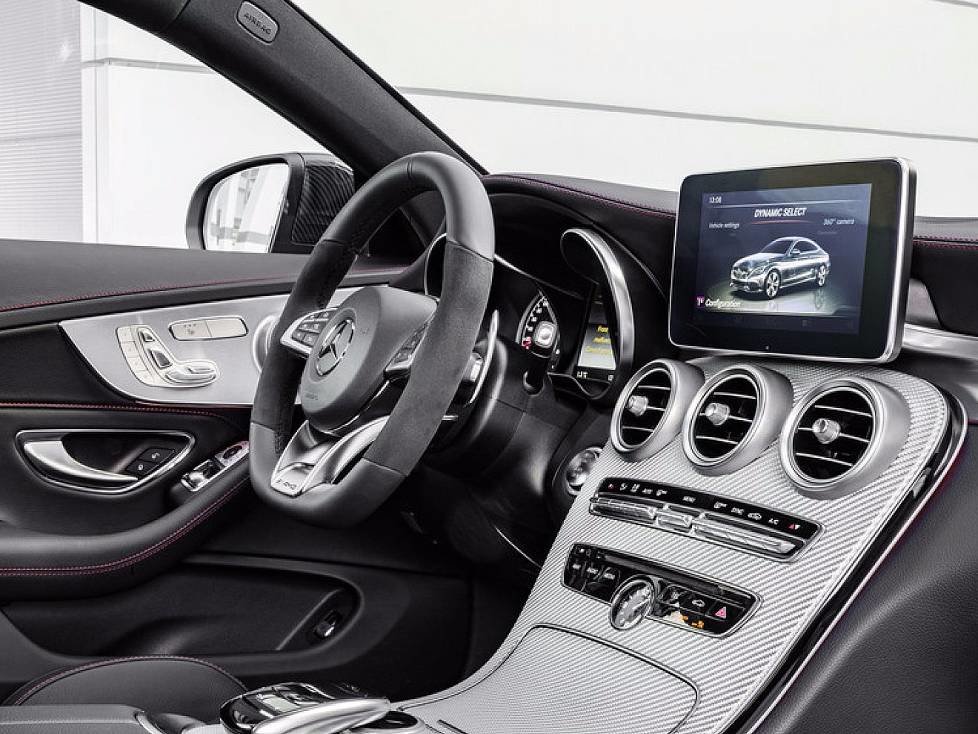 Cockpit des Mercedes-AMG C 43 4Matic Coupé
