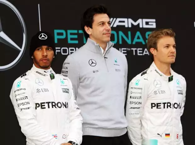 Lewis Hamilton, Toto Wolff, Nico Rosberg Titel-Bild zur News: Lewis Hamilton, Toto Wolff, Nico Rosberg