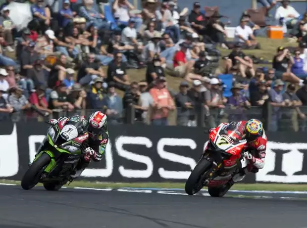 Jonathan Rea, Chaz Davies Titel-Bild zur News: Jonathan Rea, Chaz Davies