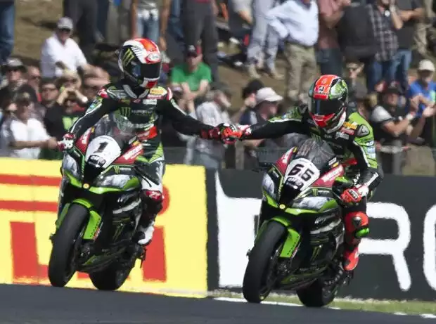 Jonathan Rea, Tom Sykes Titel-Bild zur News: Jonathan Rea, Tom Sykes