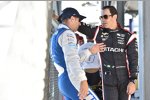 Tony Kanaan (Ganassi) und Helio Castroneves (Penske) 