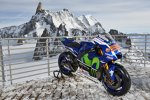 Yamaha auf dem Mont Blanc