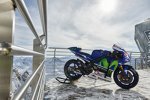 Yamaha auf dem Mont Blanc