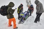 Yamaha auf dem Mont Blanc
