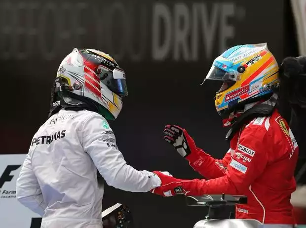 Lewis Hamilton, Fernando Alonso Titel-Bild zur News: Lewis Hamilton, Fernando Alonso