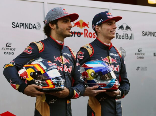 Titel-Bild zur News: Carlos Sainz, Max Verstappen