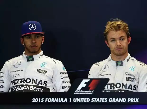 Titel-Bild zur News: Lewis Hamilton, Nico Rosberg