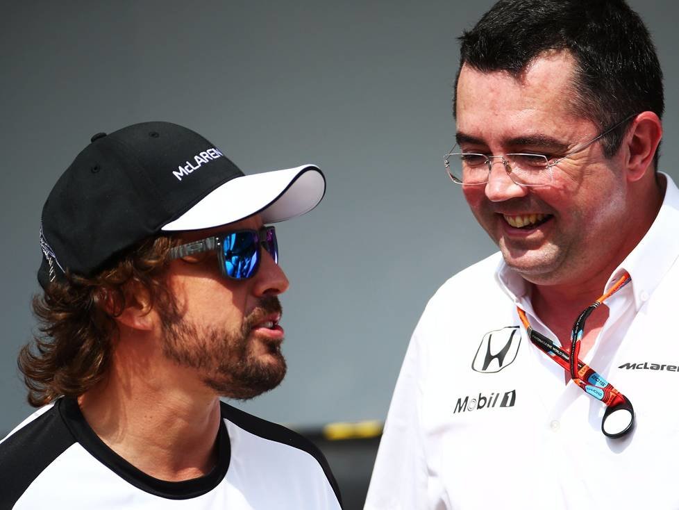 Fernando Alonso, Eric Boullier