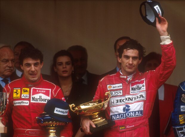 Titel-Bild zur News: Nigel Mansell, Jean Alesi
