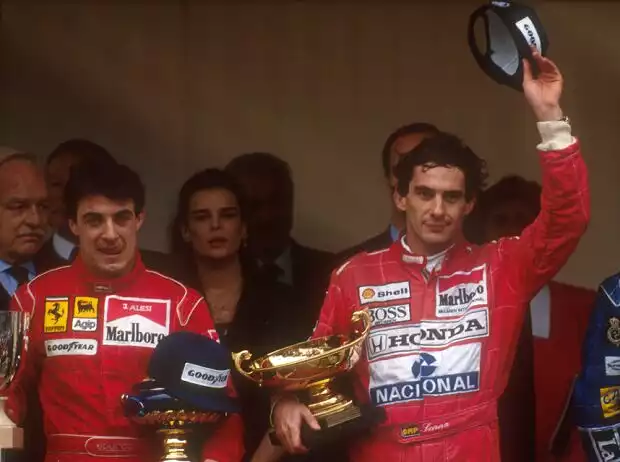 Nigel Mansell, Jean Alesi Titel-Bild zur News: Nigel Mansell, Jean Alesi