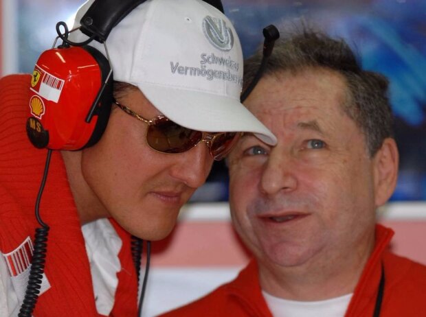 Titel-Bild zur News: Michael Schumacher, Jean Todt