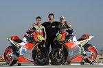 Alvaro Bautista, Romano Albesiano und Stefan Bradl