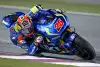 Bild zum Inhalt: Suzuki: Maverick Vinales begeistert, Aleix Espargaro stürzt