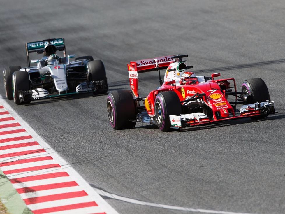 Nico Rosberg, Kimi Räikkönen