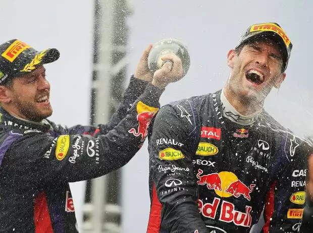 Mark Webber, Sebastian Vettel Titel-Bild zur News: Mark Webber, Sebastian Vettel