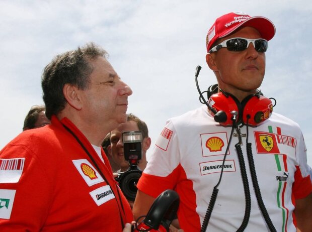 Titel-Bild zur News: Michael Schumacher, Jean Todt