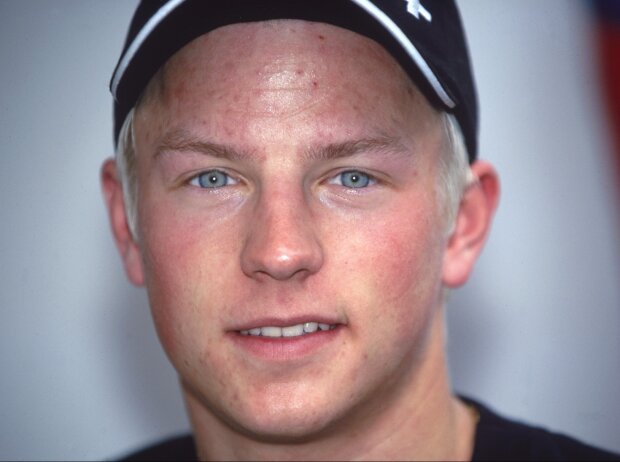 Kimi Räikkönen im Jahr 2000