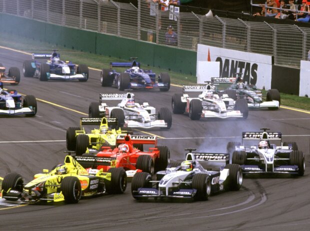 Juan Pablo Montoya, Start Juan Pablo Montoya, Start