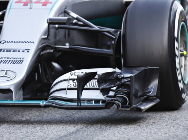 Nase des Mercedes F1 W07 Hybrid