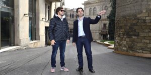 Liebesgrüße aus Baku: Fernando Alonso besichtigt neuen Kurs