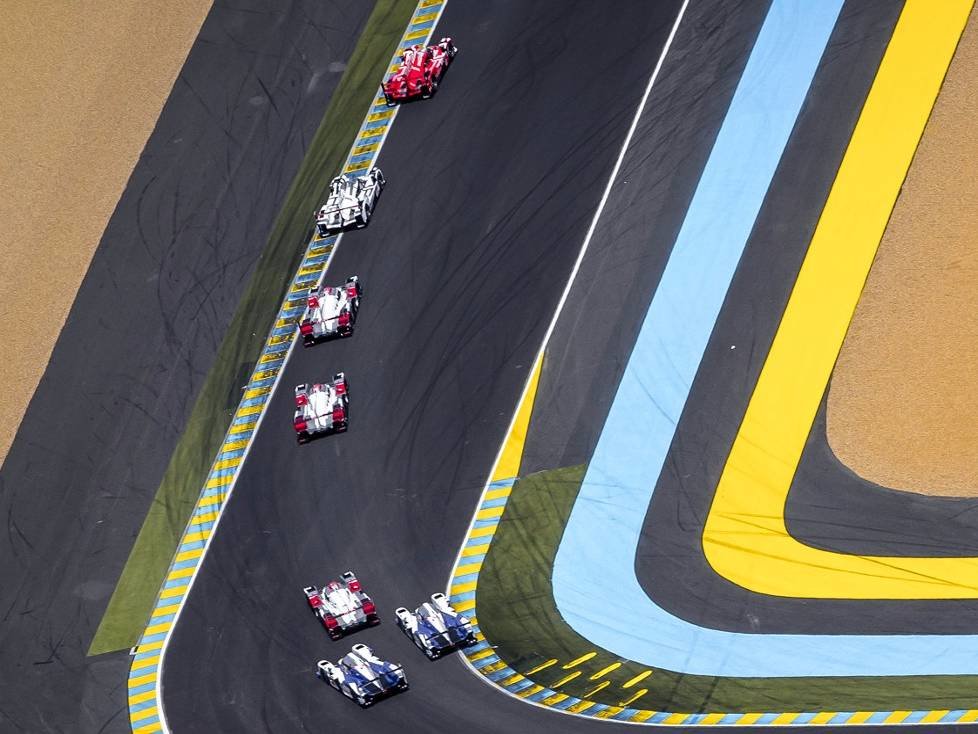 Start Le Mans 2015