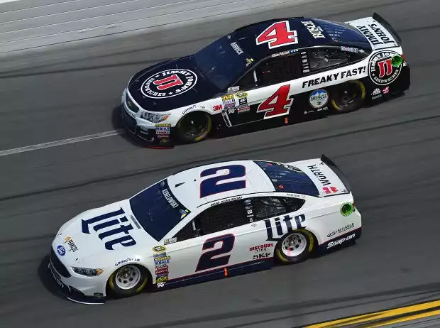 Brad Keselowski, Kevin Harvick Titel-Bild zur News: Brad Keselowski, Kevin Harvick