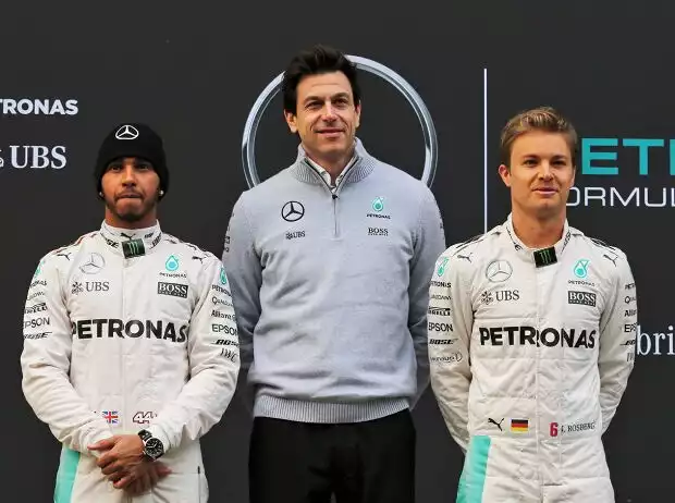 Lewis Hamilton, Toto Wolff, Nico Rosberg Titel-Bild zur News: Lewis Hamilton, Toto Wolff, Nico Rosberg