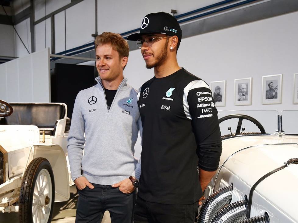 Nico Rosberg, Lewis Hamilton