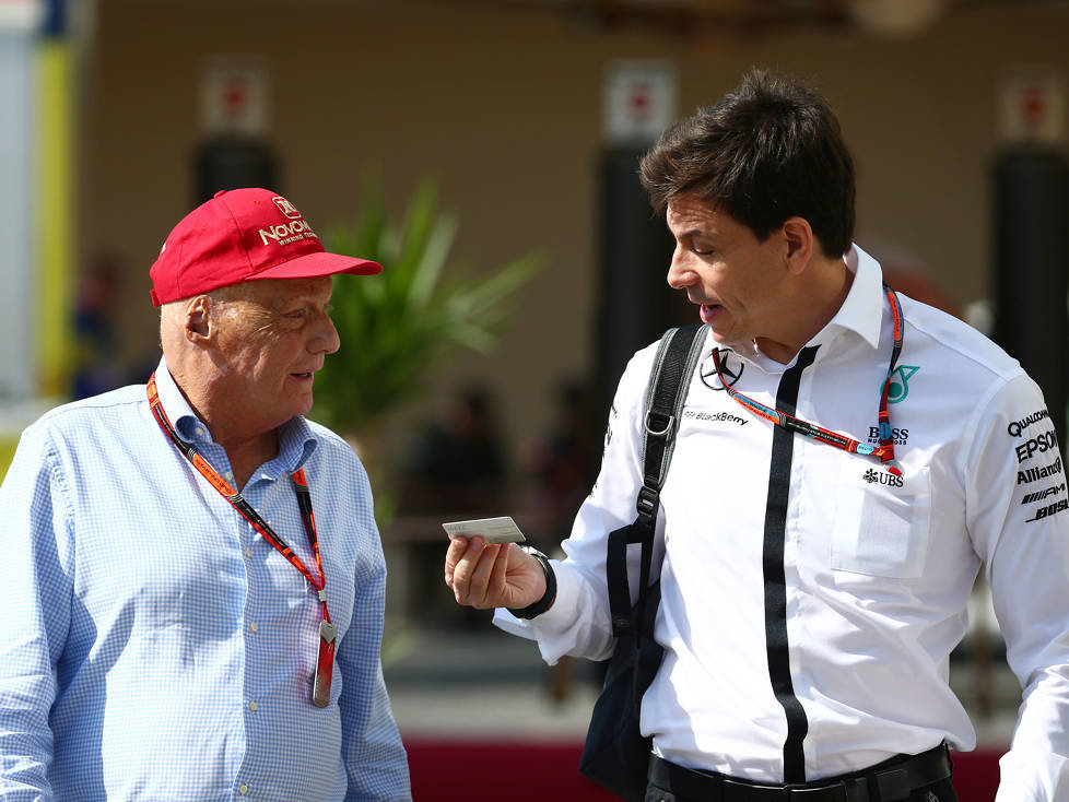 Niki Lauda, Toto Wolff