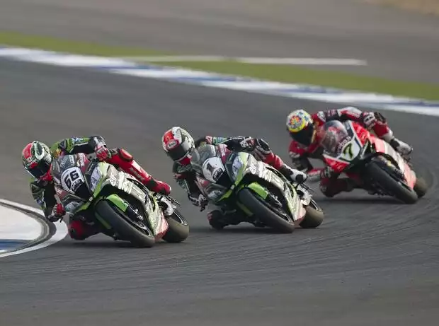 Jonathan Rea, Tom Sykes, Chaz Davies Titel-Bild zur News: Jonathan Rea, Tom Sykes, Chaz Davies