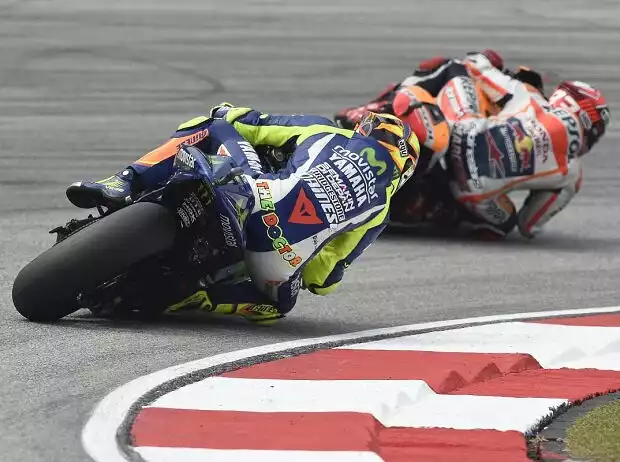 Valentino Rossi, Marc Marquez Titel-Bild zur News: Valentino Rossi, Marc Marquez