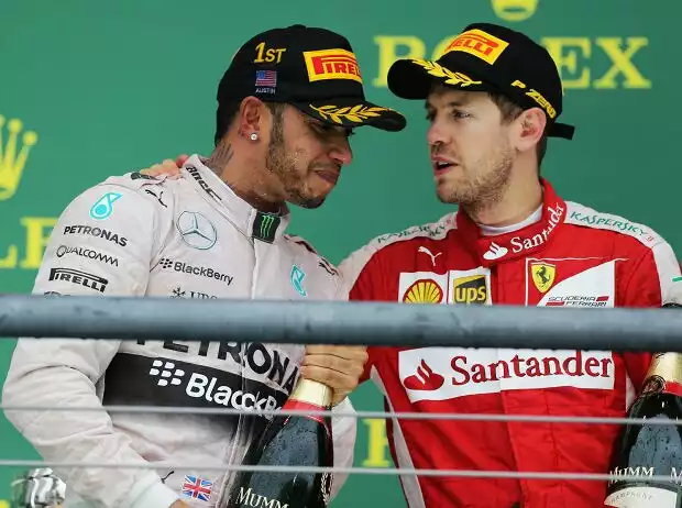 Lewis Hamilton, Sebastian Vettel Titel-Bild zur News: Lewis Hamilton, Sebastian Vettel