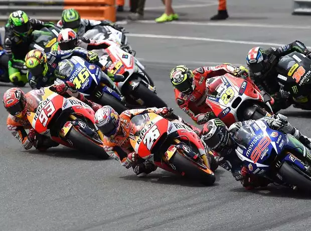 Titel-Bild zur News: Valentino Rossi, Jorge Lorenzo, Marc Marquez, Daniel Pedrosa, Andrea Iannone