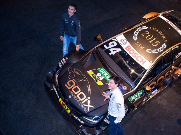 Pascal Wehrlein, Toto Wolff Pascal Wehrlein, Toto Wolff