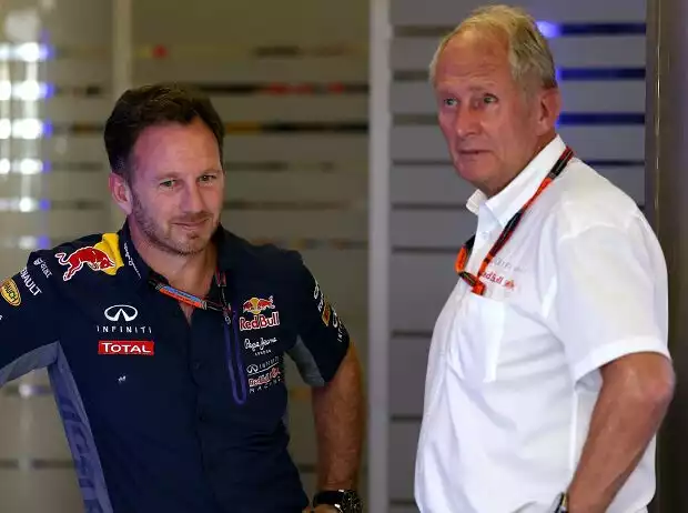 Helmut Marko, Christian Horner Titel-Bild zur News: Helmut Marko, Christian Horner