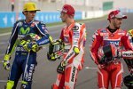 Valentino Rossi und Andrea Iannone 