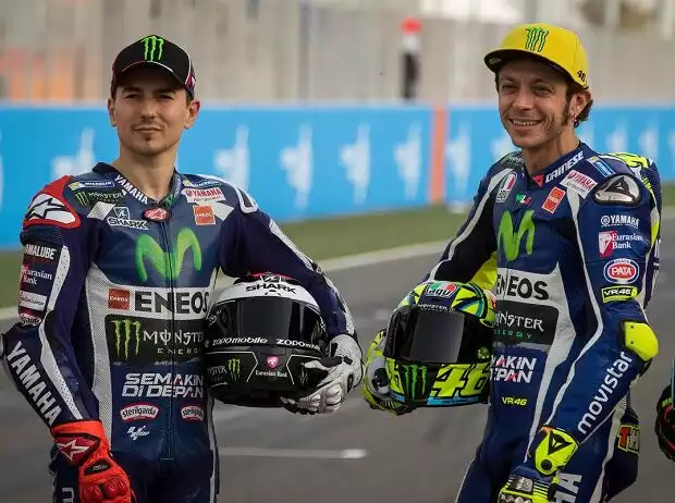 Jorge Lorenzo, Valentino Rossi Titel-Bild zur News: Jorge Lorenzo, Valentino Rossi